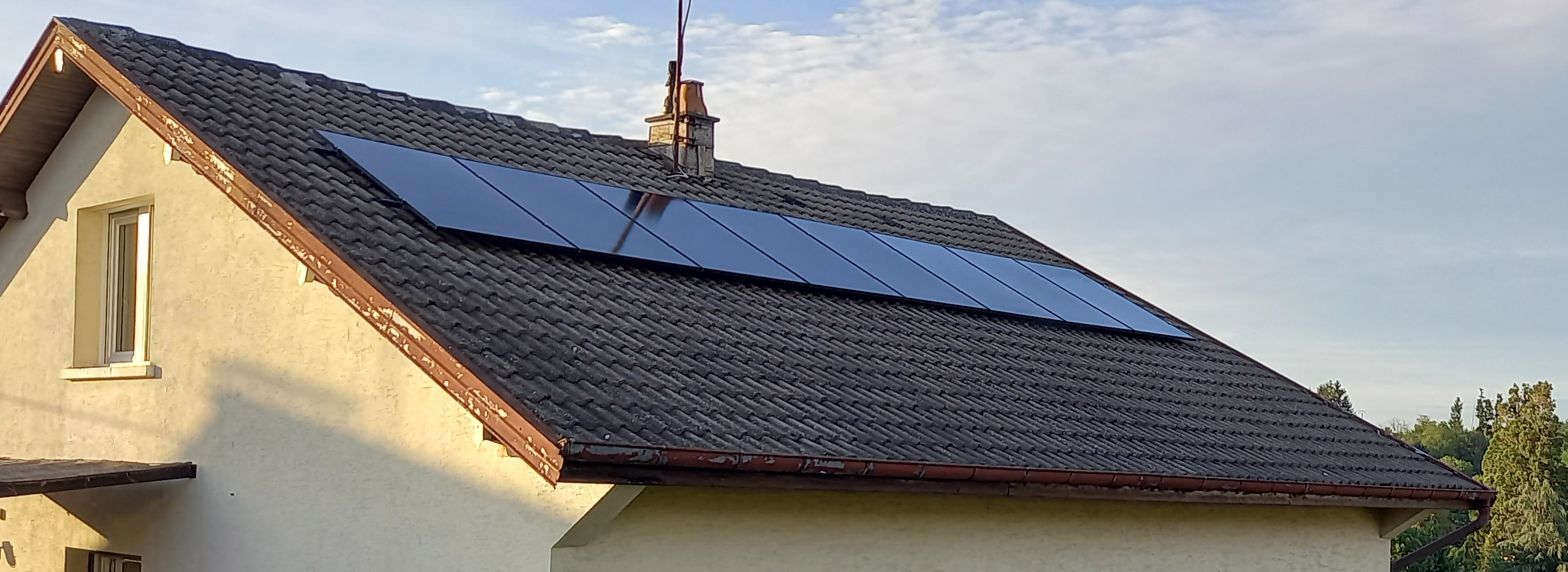 Another 6 kWp photovoltaic installation completed by STEIM!